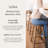 Maven Lane Luna Backless Wooden Kitchen Stool-92610972-120617271-93051216
