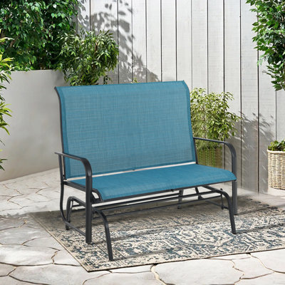 Banc d'extérieur en métal coulissant Aderonke