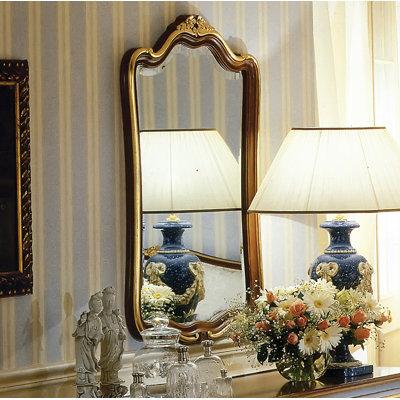 Arched Traditional Dresser Mirror