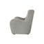 Chaise d'appoint pivotante en tissu