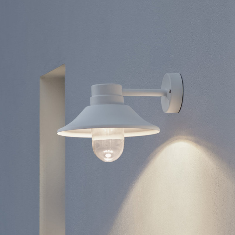 Vega 26.5cm H Integrated LED Outdoor Barn Light, white