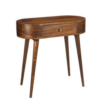80cm Solid Wood Console Table