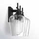 Breena 3 Light Transparent Dimmable Vanity Light