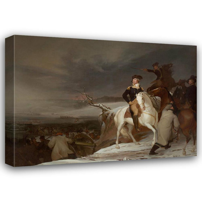Le passage du Delaware, 1819 MCG-S1619PF, H 28 po x l 39 po