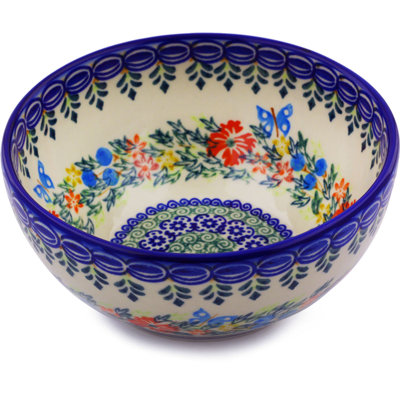 Handmade Stoneware Rice Bowl