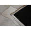 Area Cowhide Geometric Area Rug in Cream-507493446