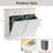 Havant Tilt Out Trash Cabinet, Wooden 20 Gallons Free Standing-101920073
