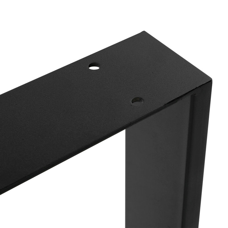 Pied de table Ericjames, H 16 po x l 15,75 po x P 3,13 po