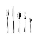 Aquatic 5 - Piece Stainless Steel Flatware Set - Service for 1