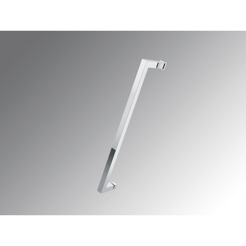 Young Pivot Semi-Frameless with Tempered Glass Glass, 200 cm H x 118 cm W x 0.6 cm D