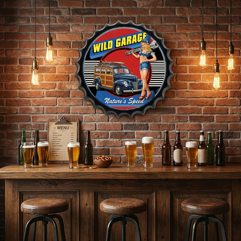 Wild Garage Bottle Caps