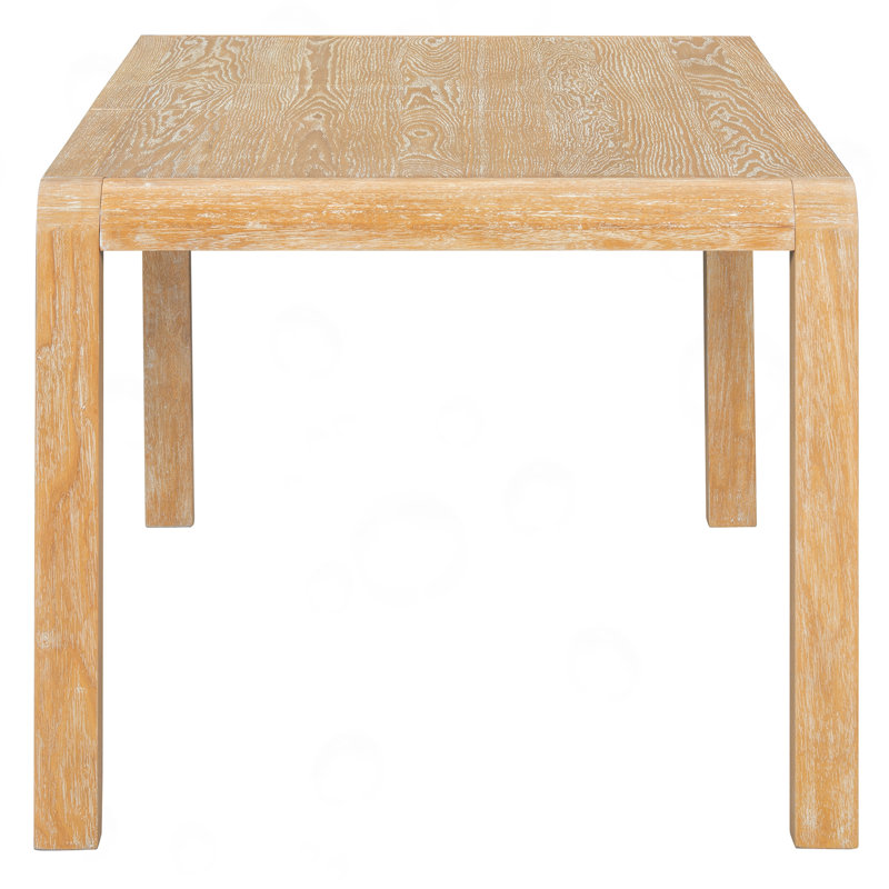 Ensemble de table de salle à manger extensible avec 4 chaises rembourrées et un banc, Natural, Naturel