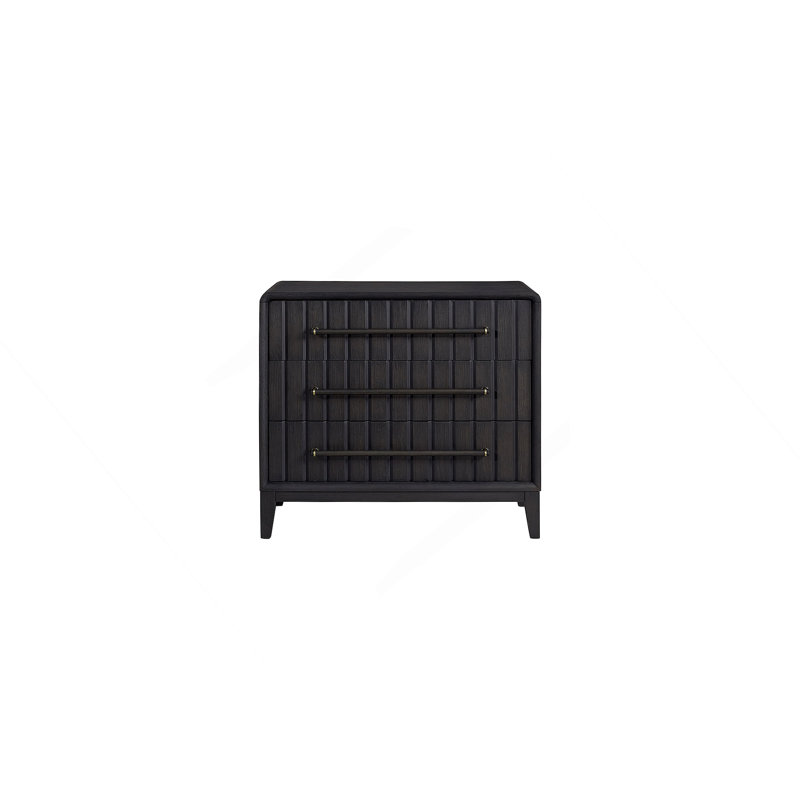 3 Drawer Bachelor Chest In Peppercorn Finish