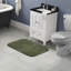 Tapis de bain antidérapant en nylon doux Mccluney-353346018-323452396