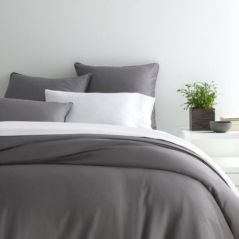 Essential Sateen Pillowcases, King Pillowcases, White