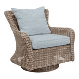 Sag Harbor Swivel Rocking Chair with Cushions 