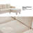 Azriah 80.3" Wide L-Shaped Sofa with Reversible Chaise-179743885