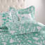 Polyester Floral Coverlet with Pillow Shams-1977867397-1977867395