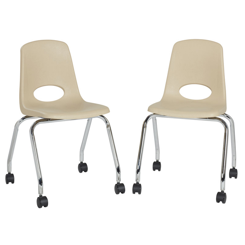 Chaise mobile 18 "avec roulettes, Sable
