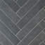 Carreau de plancher et de métro en porcelaine sans motif 4 po x 19 po Sanskrit-54525396