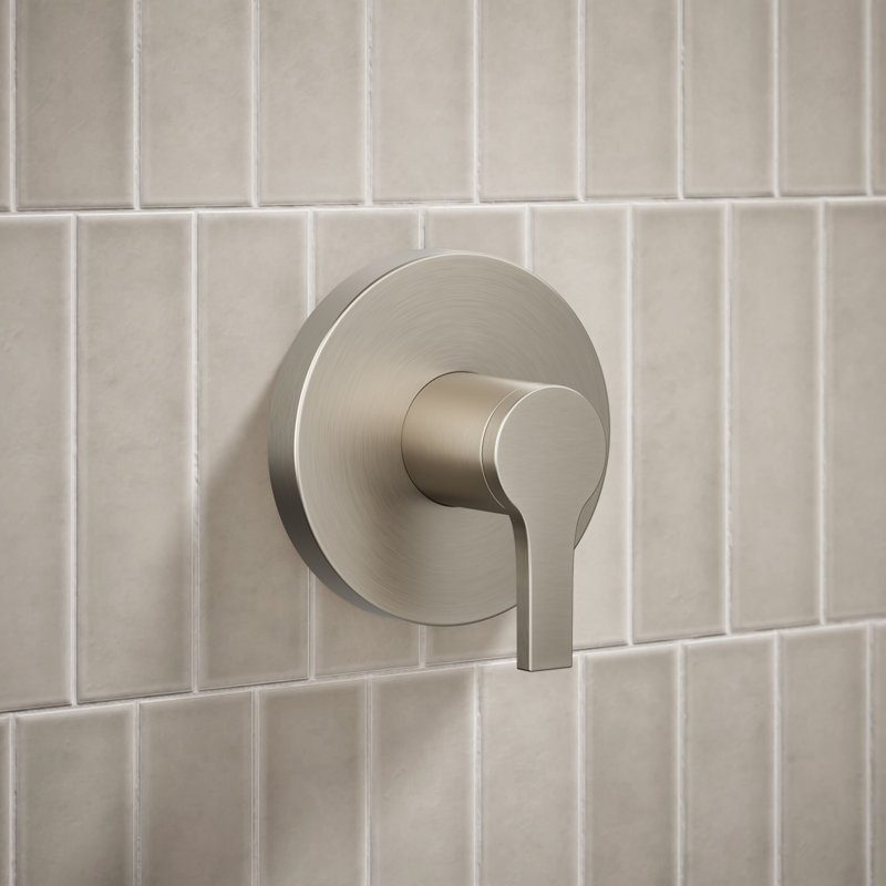 Ensemble de garniture de douche Elate Rite-Temp, sans pomme de douche, Nickel brossé