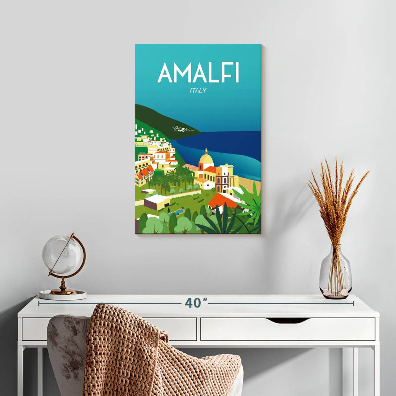 Aime Amalfi, 24" H x 16" W