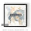 Barteld, «Liquide Blueprint», reproduction d'art sur toile-423197743-423198136