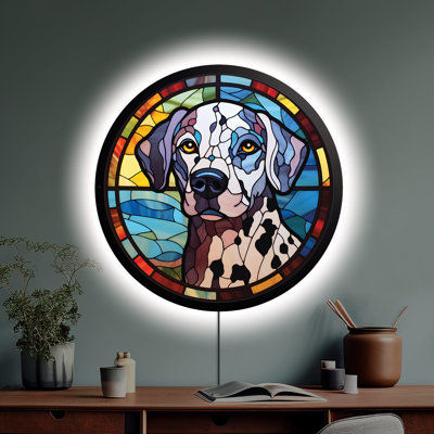 Enseigne lumineuse Cyber Blue Eye | Enseigne néon | Enseigne lumineuse néon à DEL