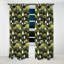 Rideau floral - Rideau floral - 1 panneau blanc-107534283