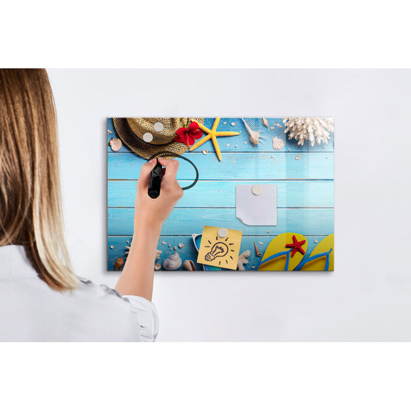 Magnetic Glass Dry Erase Board