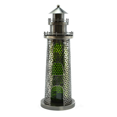 Tabletop Wine Bottle Rack in Silver