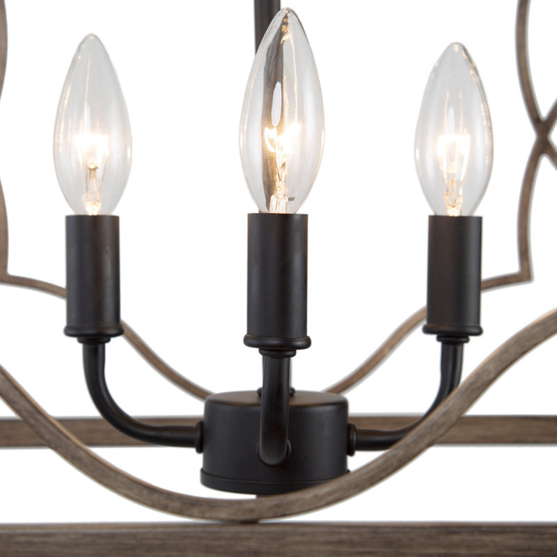 Lustre carré à 4 lumières Ifill
