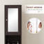 Armoire de rangement haute avec miroir Kleankin-571360029