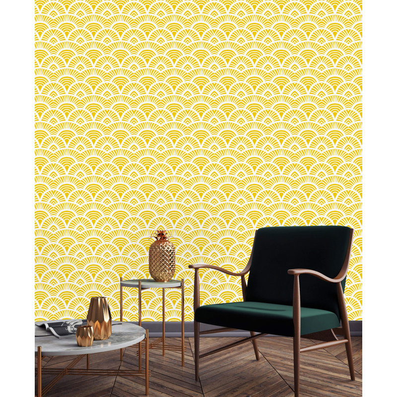 Rouleau de papier peint adhésif Hetrick, L 10,42 pi x l 25 po