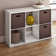30'' H x 43.82'' W Decorative Cube Bookcase