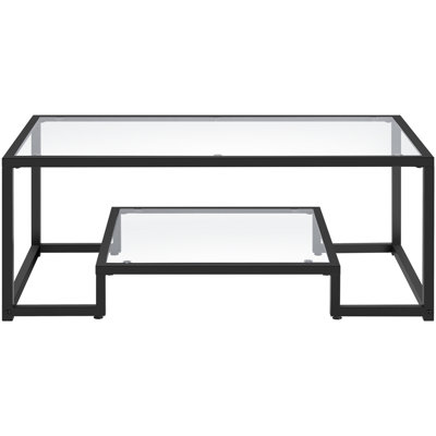 Frame Coffee Table with Storage