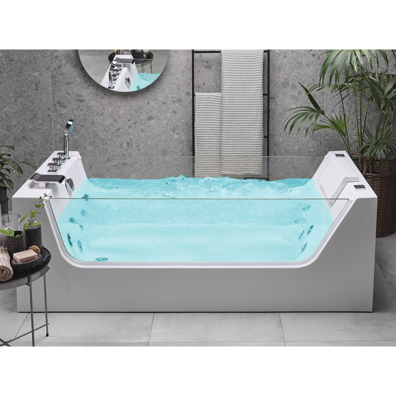 Barbeau 1700mm x 800mm Freestanding Acrylic Bathtub with Tap