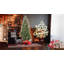 Arbre de Noël 8 pi avec 600 lumières DEL blanc chaud - 2850 branches en PE + PVC enneigées-1077873632