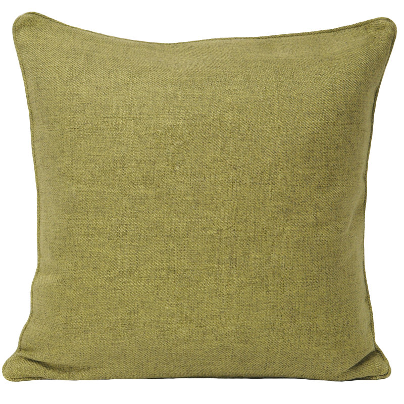 Square Cushion Cover, Grey, 45cmH x 45cm W, Polyester