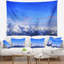 Paysage photographie blue winter mountains tapisserie-28482821