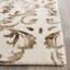 Tapis en laine / coton touffeté à la main Berman ivoire / chocolat-161882037