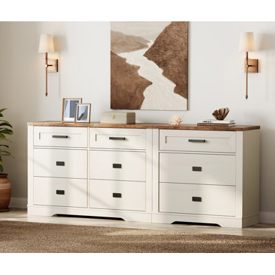 Commode 9 tiroirs Laziza