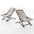 Suzetta Folding Reclining Deck Chair