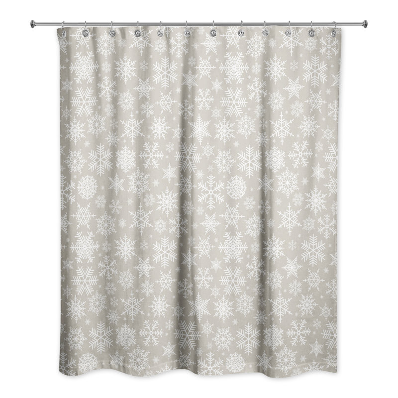 Rideau de douche simple guthbiorn