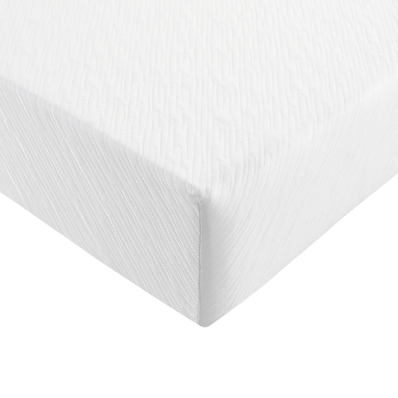 Grand matelas en mousse viscoélastique imprégnée de gel de 10 po pour grande taille, réduit le transfert de mouvement