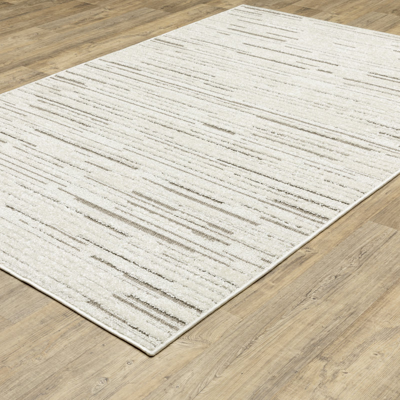 Thurma Abstract Indoor Rug, Rectangle 6'7" x 9'6"