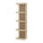 Chidester Towel Rack 31.1" H, 5 Shelves, Natural Oak / Beige - Bathroom