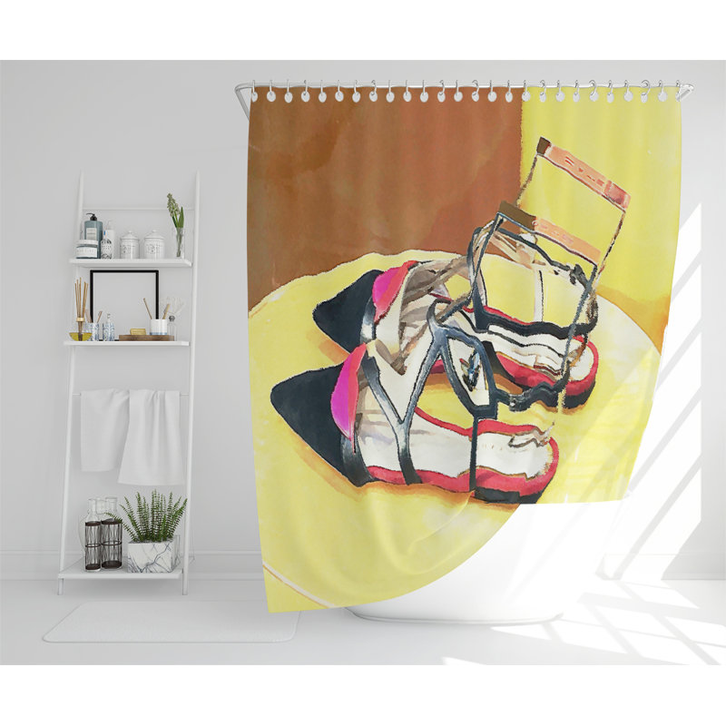 Quan Polyester Shower Curtain Set