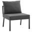 Riverside 5 Piece Outdoor Patio Aluminum Set-2087326122