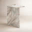 Table d'appoint en marbre Shivianna